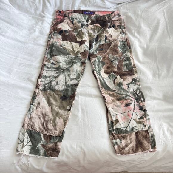 F*cking Awesome World Entertainment Cameo Pants Brown Pink Straight Leg Men’s 34 - Picture 1 of 6